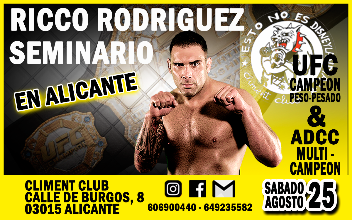 Un campeón del UFC en Alicante