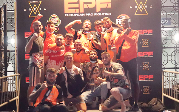 Climent Club en los podios del campeonato de España de MMA Amateur